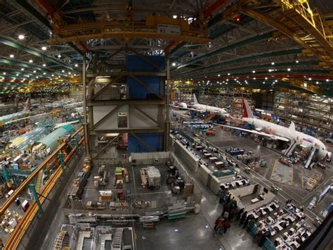 boeing largest building in the world|boeing factory size.